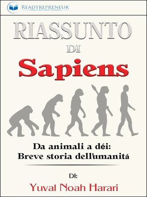 cover image of Riassunto di Sapiens